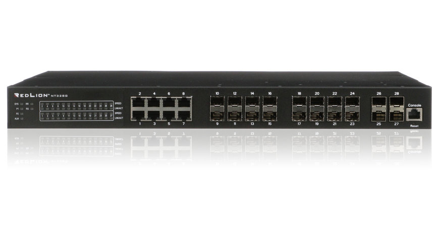 Red Lion apresenta Switch Ethernet Gigabit de Camada 3